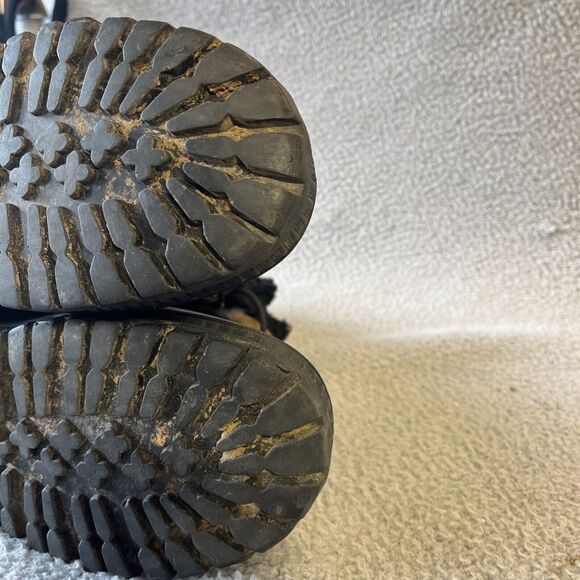 Sorel Kaufman Canada Wool Lined Boots Mens 9 Green Khaki Steel Shank Winter USA - Picture 11 of 11